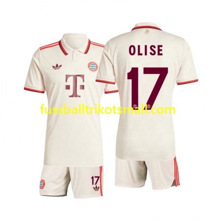 Fußballtrikots Bayern München Olise 17 Kinder 2024-2025 Kurzarm 3rd trikot kaufen